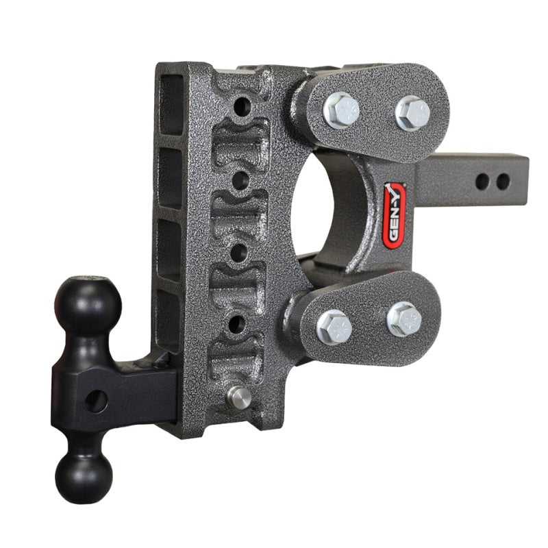 GEN-Y Hitch Gen-Y The Boss Torsion-Flex 2in Shank 7.5in Drop 1700lb TW 16K Hitch w/GH-051 Dual-Ball GH-1215 GH-1215 User 1