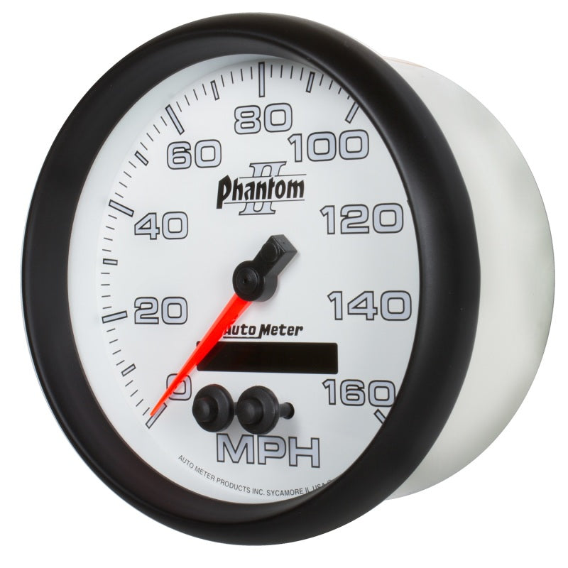 Autometer Phantom II 5in 0-140MPH In-Dash Electronic GPS Programmable Speedometer 7581 7581 User 2