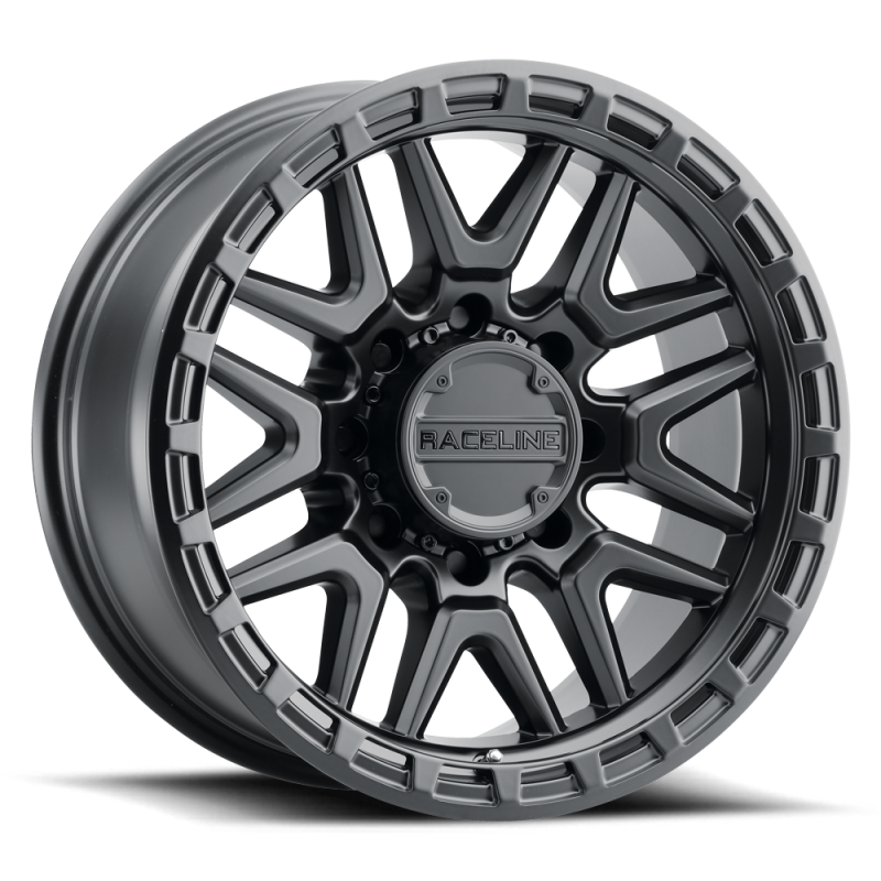 Raceline 953B Krank 18x9in / 6x139.7 BP / 18mm Offset / 106.1mm Bore - Satin Black Wheel 953B-89060+18 953B-89060+18 Photo - Primary