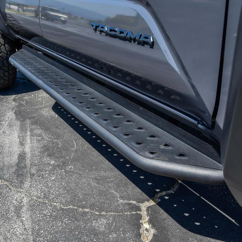 Westin 2024 Toyota Tacoma Double Cab Outlaw Running Boards - Textured Black 28-32785 28-32785 Photo - Mounted
