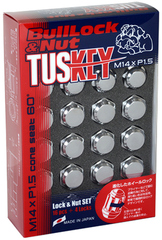 Project Kics 14X1.50 Tuskey Bullock And Nut Set - Chrome WT0600 WT0600 User 1