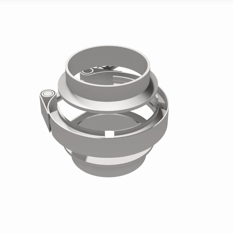MagnaFlow Stainless Steel V-Band Clamp 10168 360 Degree Image Set