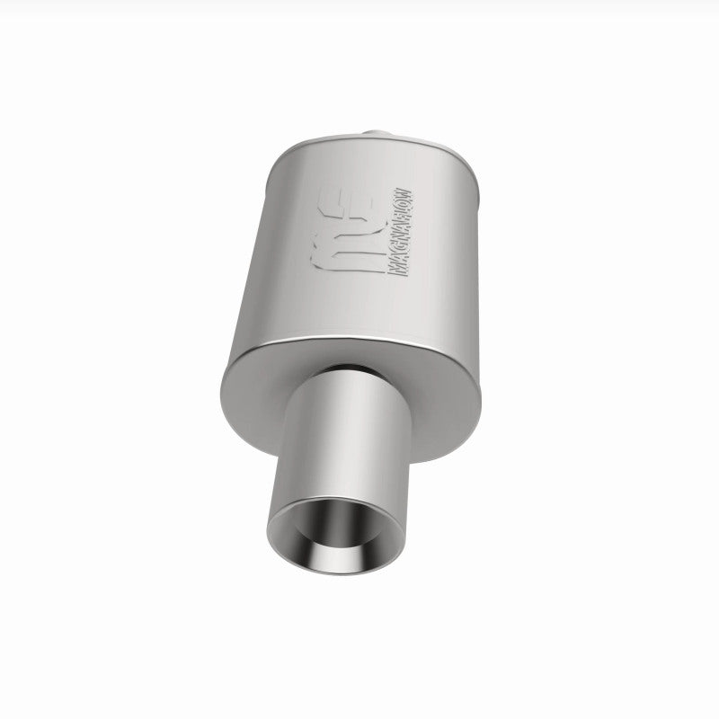 MagnaFlow 5" X 8" Oval Center/Center Performance Muffler With Tip 14829 360 Degree Image Set
