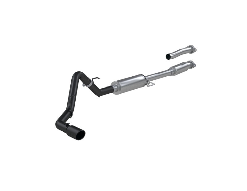MBRP 2021+ Ford F-150 2.7L/ 3.5L Ecoboost 5.0L Single Side 3in Black Coated Catback Exhaust S5211BLK S5211BLK Photo - Primary
