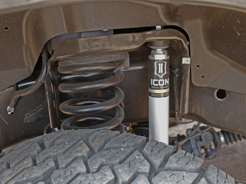 ICON 2014+ Ram 2500 4WD 2.5in Stage 1 Suspension System (Air Ride) K212511A K212511A Photo - Mounted