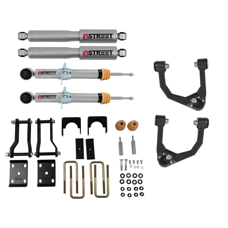 Belltech 19-21 Ford Ranger 4WD (All Cabs) Front And Rear Complete Kit w/ Street Performance Shocks 1043SP 1043SP Photo - Primary