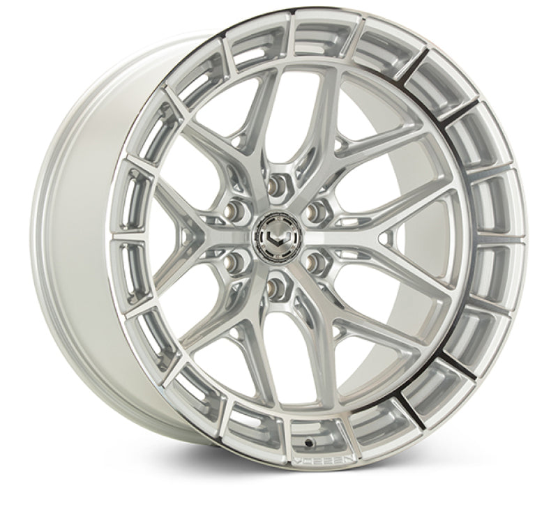 Vossen HFX-1 20x10 / 5x127 / ET-18 / Super Deep / 71.5 CB - Silver Polished Wheel HFX1-0W06 HFX1-0W06 Photo - Primary
