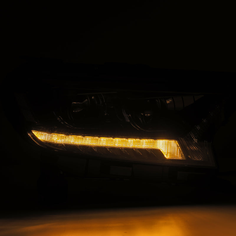 AlphaRex 2019+ Ford Ranger PRO-Series Proj Headlights Plank Style Alpha Black w/Seq Signal/DRL 880119 880119 User 3