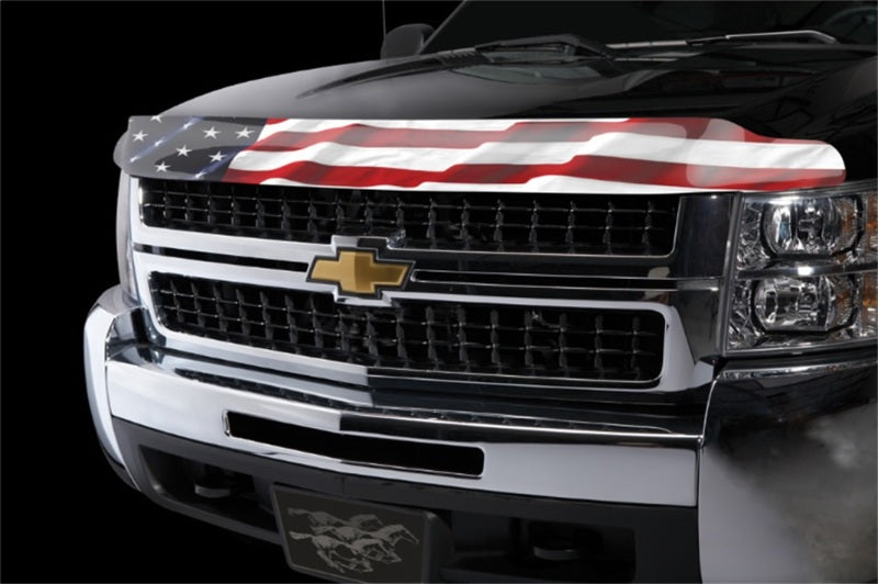 Stampede 2007-2010 Chevy Silverado 2500 HD Vigilante Premium Hood Protector - Flag 2044-41 2044-41 Photo - Mounted