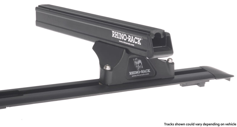 Rhino-Rack 03-10 Porsche Cayenne 955/957 4 Door SUV Heavy Duty RLTP 2 Bar Roof Rack - Black JA0541 JA0541 Photo - Unmounted
