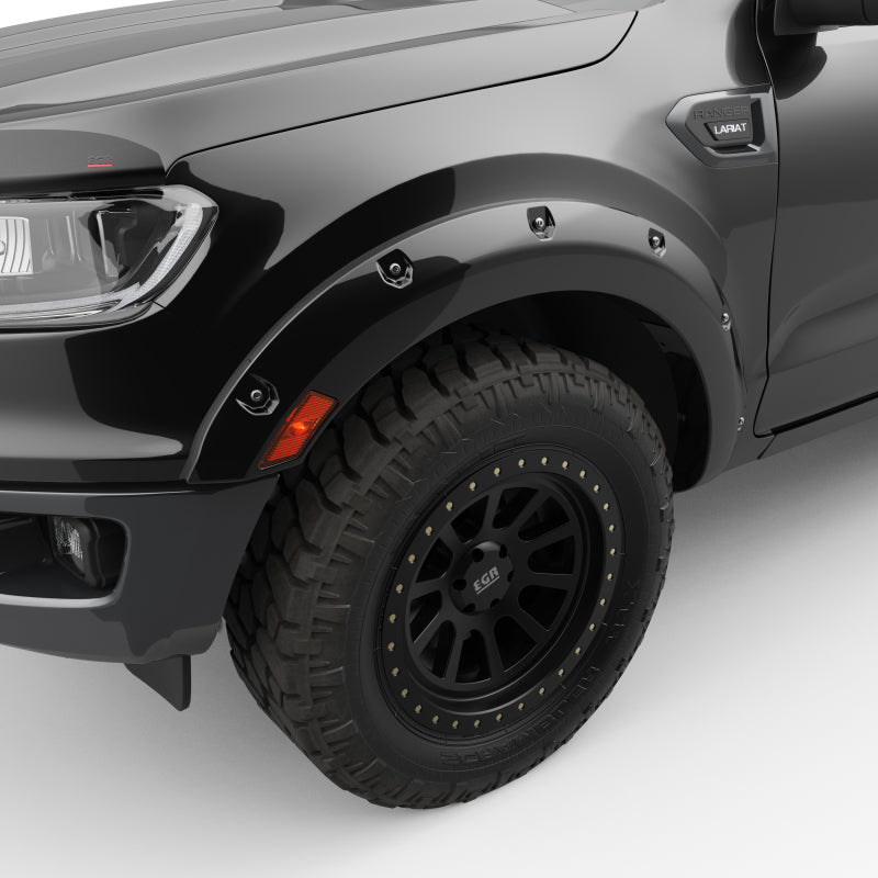 EGR 19-22 Ford Ranger Painted To Code Shadow Traditional Bolt-On Look Fender Flares Black Set Of 4 793554-G1 793554-G1 User 1