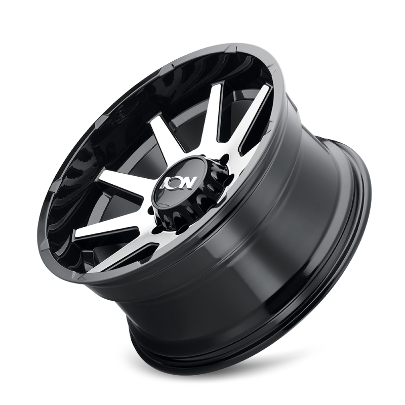 ION Wheels ION Type 143 17x9 / 8x170 BP / -12mm Offset / 125.2mm Hub Black/Machined Wheel 143-7970BM 143-7970BM Photo - Primary