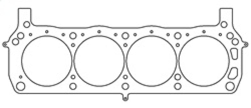 Cometic Gasket 4.060 MLS Head Gasket .060 - SBF CAGC5512-060 C5512-060 Photo - Unmounted