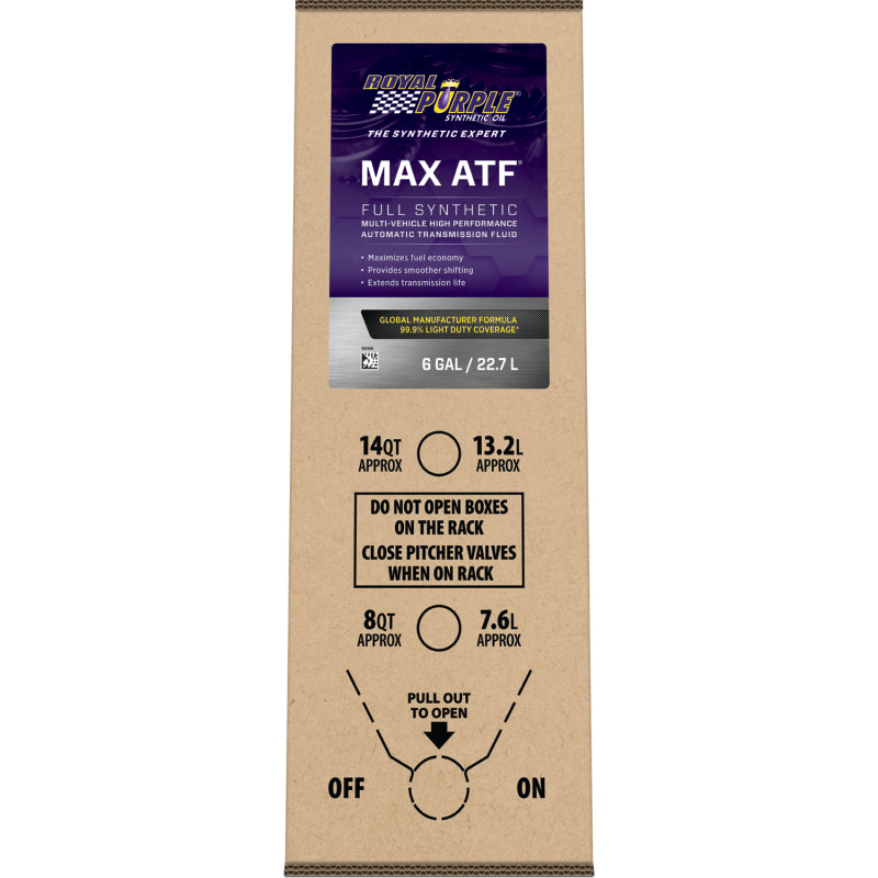 Royal Purple Max ATF Automatic Transmission Fluid - 6 Gallon Bag-In-Box 61320 61320 User 1