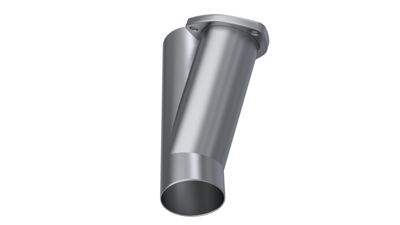 QTP 3in Weld-On QTEC Exhaust Cutout Y-Pipe 10300 10300 Photo - Primary