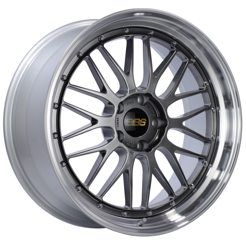 BBS LM 20x9 5x120 ET20 Diamond Black Center Diamond Cut Lip Wheel -82mm PFS/Clip Required LM283DBPK LM283DBPK Photo - Primary