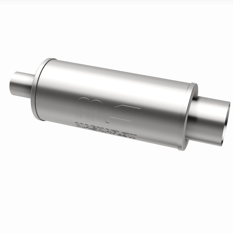 MagnaFlow 6" Round Center/Center Performance Muffler With Tip 14822 360 Degree Image Set