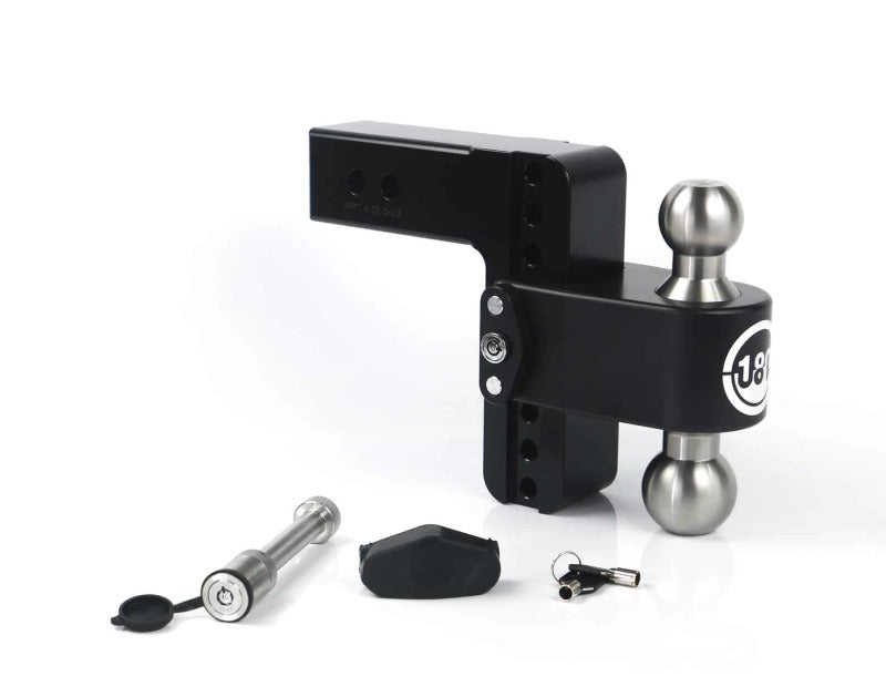 Weigh Safe 180 Hitch 6in Drop Hitch & 2.5in Shank (10K/18.5K GTWR) w/WS05 - Black Cerakote LTB6-2.5-KA-CER-BLA LTB6-2.5-KA-CER-BLA User 1