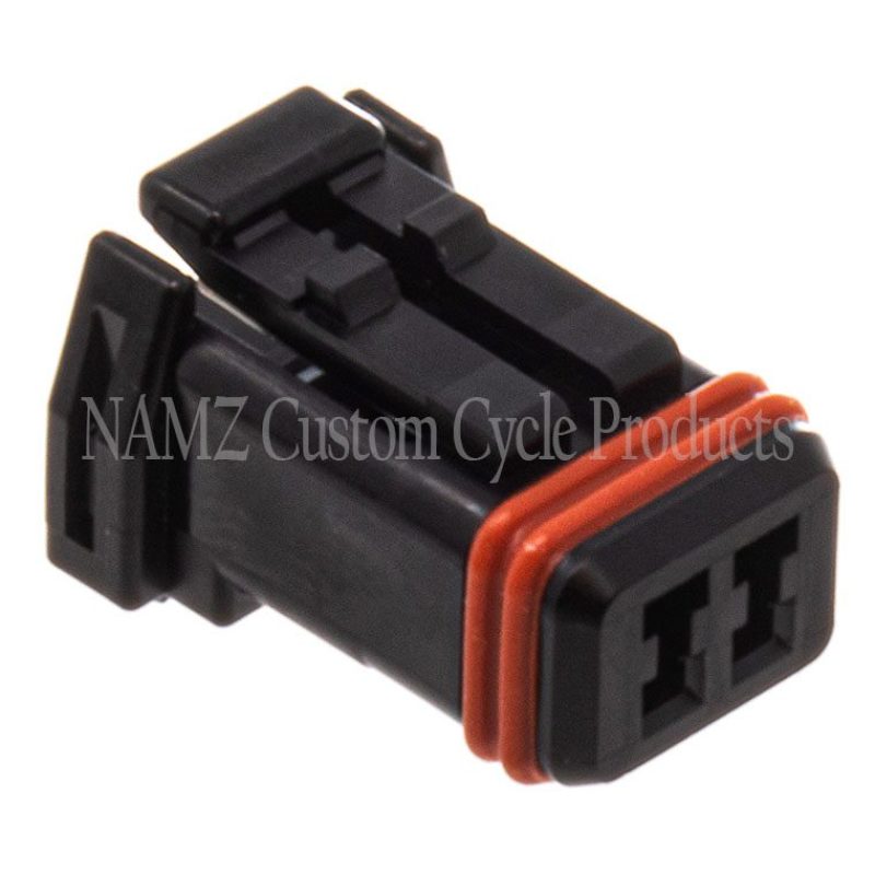 NAMZ JAE MX-1900 2-Position Female Black Socket Housing (HD 72906-11) NJ-2S51 NJ-2S51 Photo - Primary