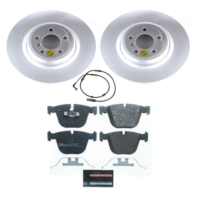 Power Stop 09-10 BMW 750Li Rear Euro-Stop Brake Kit ESK6014 ESK6014 Photo - Primary