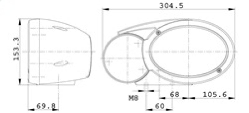 Hella Headlamp Es/Us Fapo Bl Li 0Grm8 Mg 1Eb 996167191 996167191 Technical Drawing
