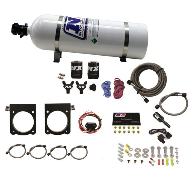 Nitrous Express 13-17 Dodge Viper (Gen-V) Nitrous Plate Kit (50-400HP) w/15lb Bottle 20970-15 20970-15 Photo - Primary