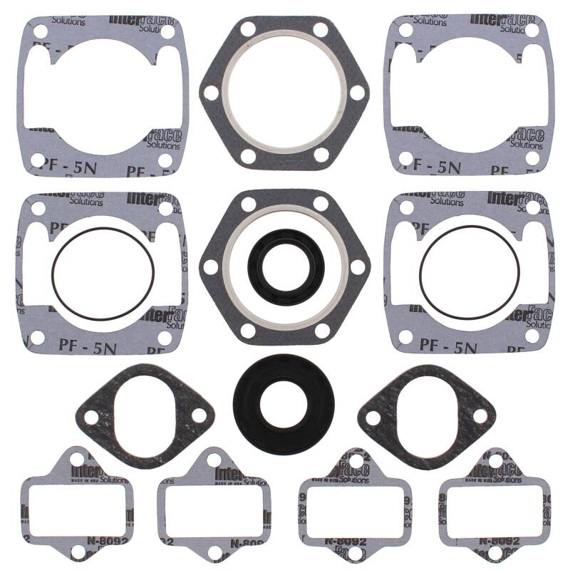 Vertex Pistons Vertex Gaskets Jlo-cuyuna 2F440/2 6 Bolt Head FC/2 Complete Gasket Kit w/ Oil Seals 711106B 711106B Photo - Primary