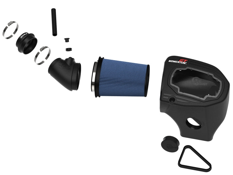 aFe Momentum GT Pro 5R Intake System 11-23 Dodge Challenger V8-6.4L HEMI w/Shaker Hood 50-70125R 50-70125R Photo - Unmounted