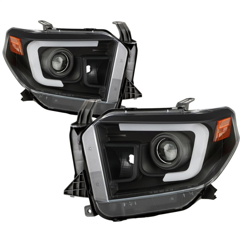 SPYDER 14-17 Toyota Tundra(SR/SR5) Light Bar Projector Headlights - LED - Black PRO-YD-TTU14AP-BK 5088055 5088055 Photo - Primary