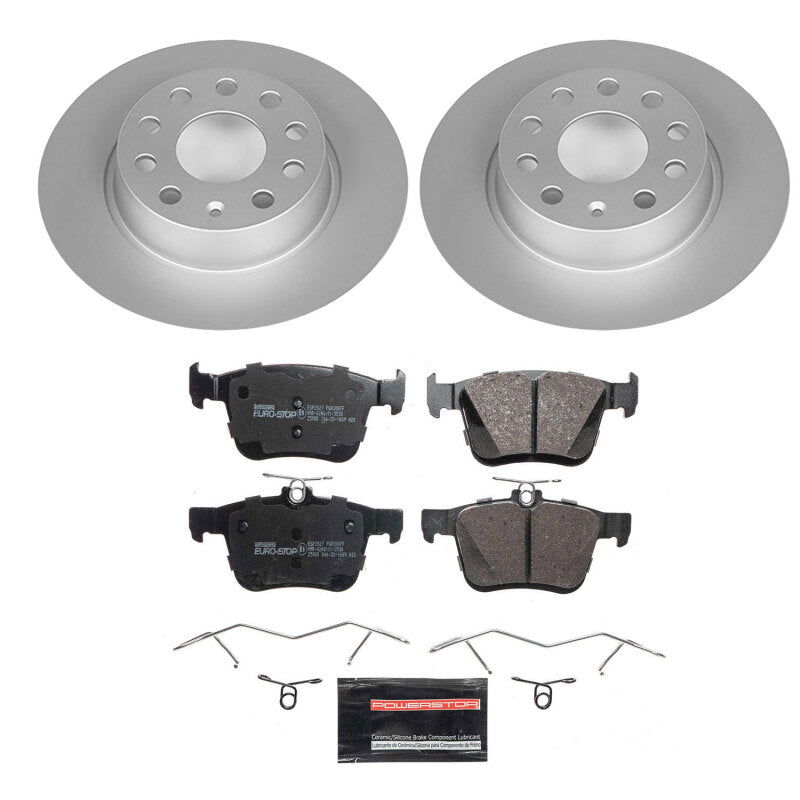 Power Stop 15-20 Audi A3 Rear Euro-Stop Brake Kit ESK7093 ESK7093 Photo - Primary