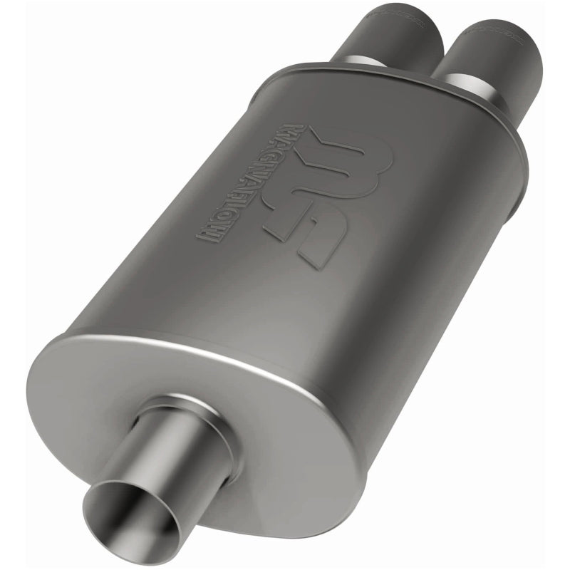 MagnaFlow 5" X 8" Oval Center/Dual Performance Muffler With Tip 14862 Photo - out of package