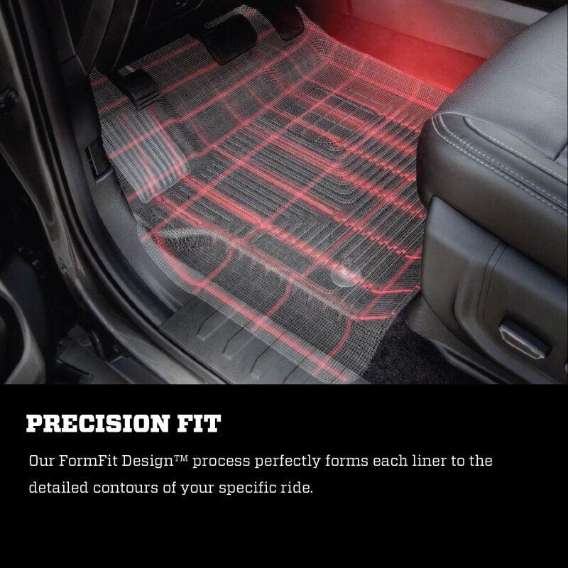 Husky Liners 14 Chevrolet Silverado/GMC Sierra WeatherBeater Black Front & 2nd Seat 98231 Photo - lifestyle view