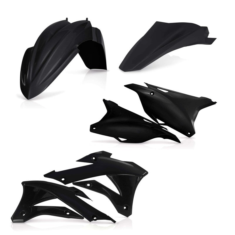 Acerbis 14-21 Kawasaki KX85/100 Plastic Kit - Black 2374100001 2374100001 Photo - Primary