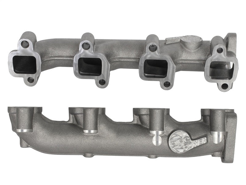 aFe BladeRunner Ported Ductile Iron Exhaust Manifold - GM Diesel Trucks 01 46-40024 Photo - Unmounted