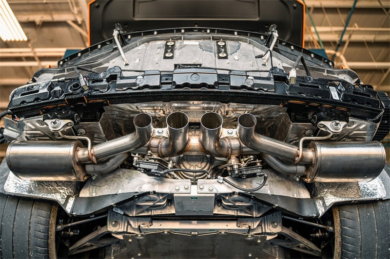 CORSA Performance Corsa 2023 Chevrolet Corvette C8 Z06 3in Valved Cat-Back Exhaust Muffler System (Re-Uses Stock Tips) 21111 21111 Photo - Mounted