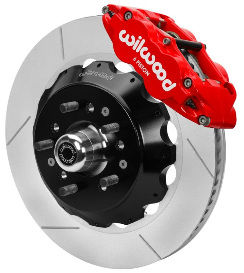 Wilwood 70-81 FBody/75-79 A&XBody FNSL6R Frt BBK 14in Rtr Red Calipers Use w/ Pro Drop Spindle 140-15983-R 140-15983-R User 1