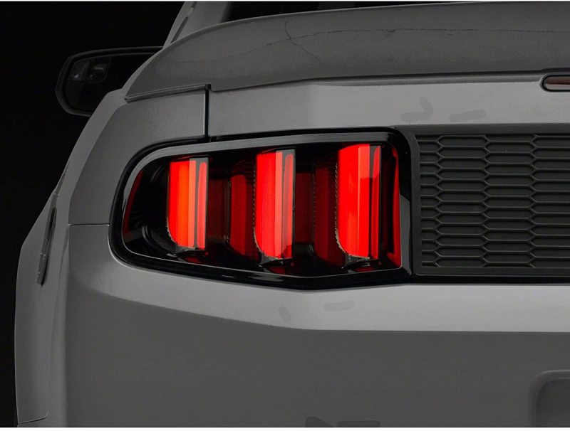 Raxiom 10-12 Ford Mustang Vector V2 LED Tail Lights - Gloss Black Housing (Clear Lens) 405839 405839 User 1