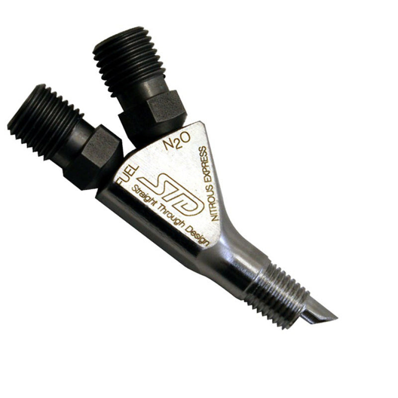 Nitrous Express Straight Thru Design Nozzle w/Fittings (Replaces Any 1/16 NPT Nozzle) 80018 80018 Photo - Primary