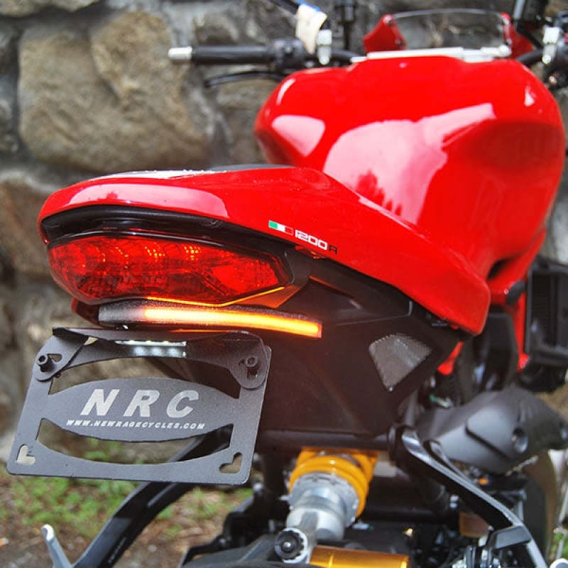 New Rage Cycles 16-24 Ducati Monster 1200 R Fender Eliminator Kit 1200R-FE-S 1200R-FE-S Photo - Primary