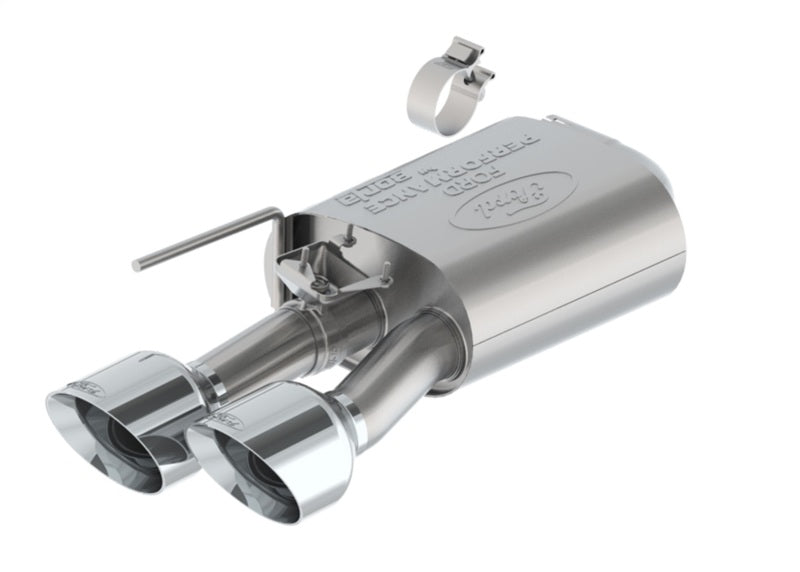 Ford Racing 2024 Mustang 5.0L GT Extreme Cat-Back Exhaust W/Valance - Chrome Tips M-5200-M5ECVA M-5200-M5ECVA Photo - Unmounted