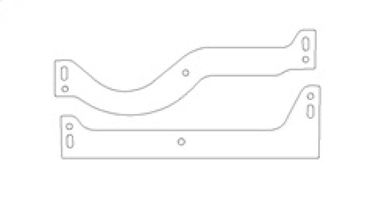 Cometic Gasket Cometic Chrysler LA V8 .125in Fiber Intake Rail Gasket Kit C5625-125 C5625-125 Photo - Primary