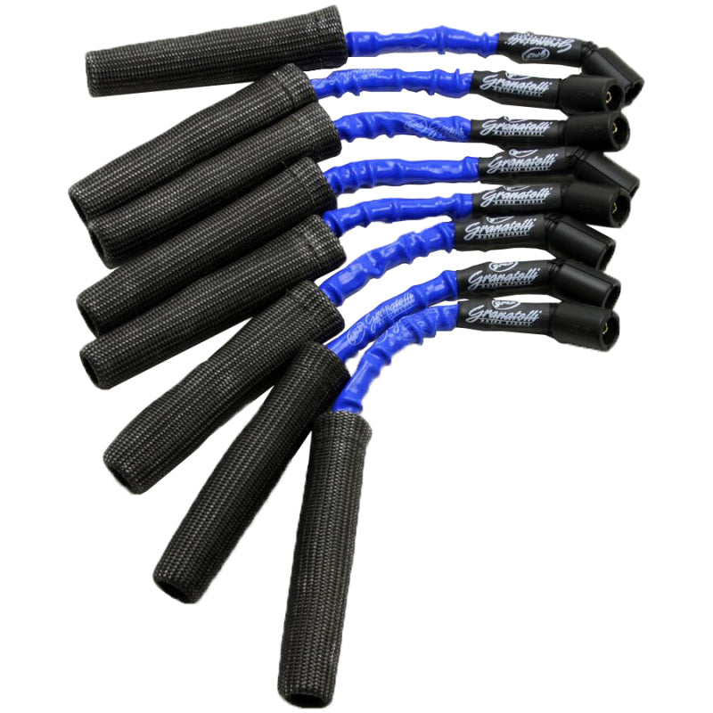 Granatelli Motor Sports Granatelli 14-23 GM LT1 6.2L Hi-Perf Coil-Near-Plug Connector Kit w/Blue Jacket/Blk Sleeve 28-1545HTBLB 28-1545HTBLB Photo - Primary
