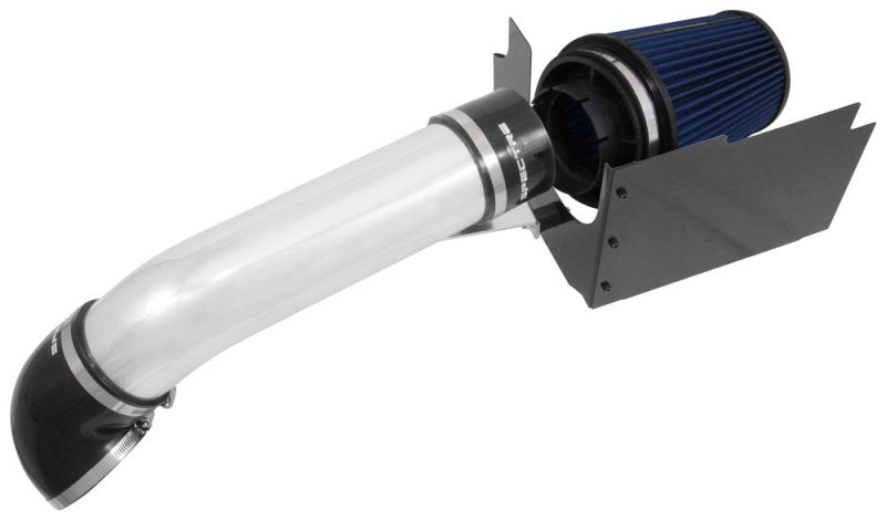 Spectre 99-07 GM Truck V8-4.8/5.3/6.0L F/I Air Intake Kit - Clear Anodized w/Blue Filter 9900B 9900B Photo - Unmounted