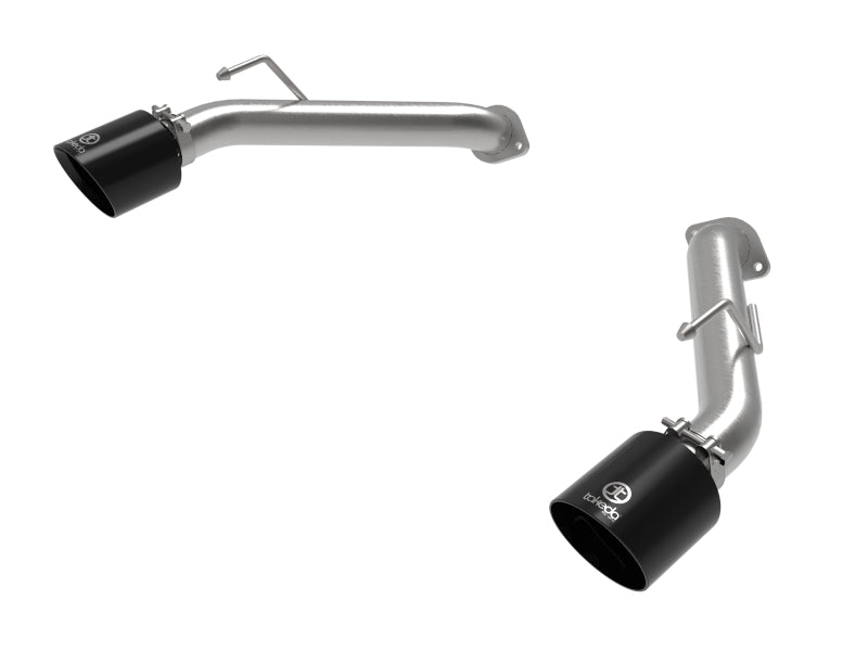 aFe Nissan Z 23-23 V6-3.0L Takeda 2-1/2in 304 SS Axle-Back Exhaust System w/ Black Tips 49-36137-B 49-36137-B Photo - Primary