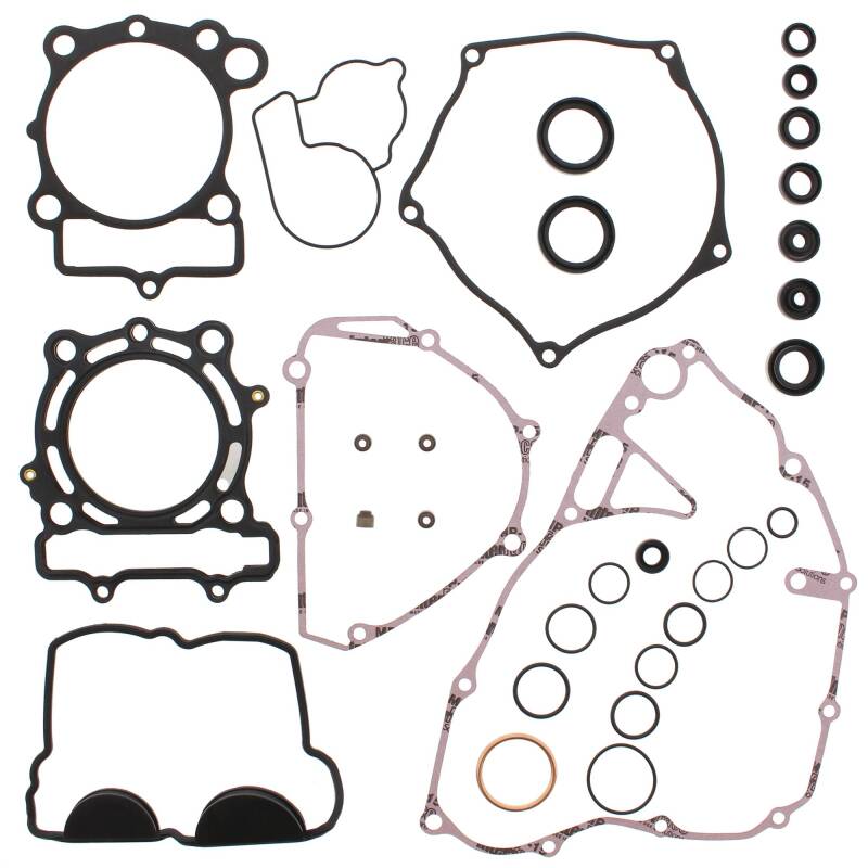 Vertex Pistons Vertex Gaskets 09-16 Kawasaki KX250F Complete Gasket Kit w/ Oil Seals 811481 811481 Photo - Primary