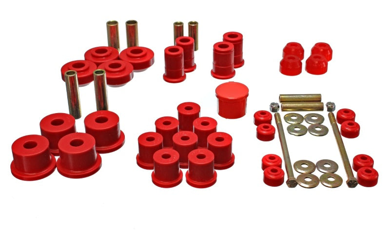 Energy Suspension Hyper-Flex System Red Ford Mustang Mach I 1967-1973 4.18111R Photo - Primary