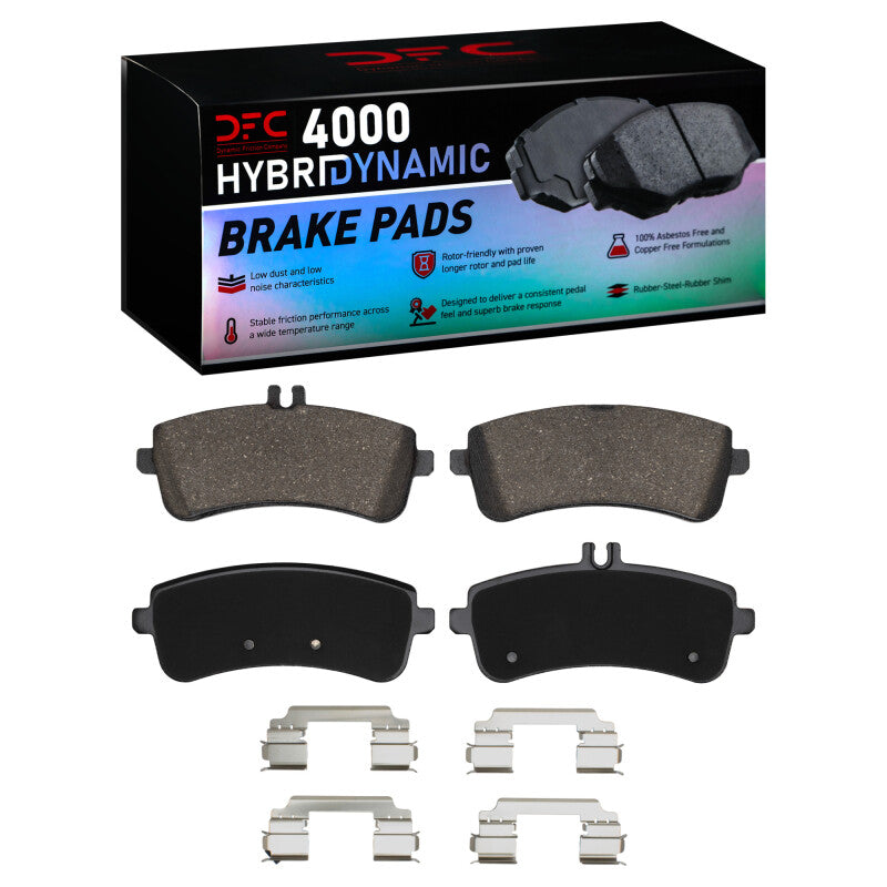 DFC DFC 4000 HybriDynamic Brake Pads Brakes, Rotors & Pads Brake Pads - OE main image