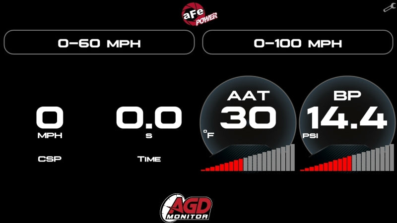 aFe AGD Advanced Gauge Display Monitor 5.5" Screen 77-91001 Photo - Unmounted