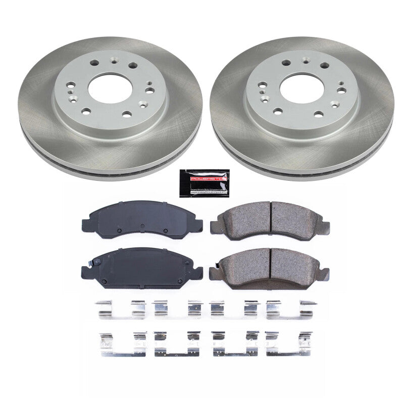 PowerStop Power Stop 15-20 GMC Yukon XL Front Semi-Coated Rotor Kit SC2069 SC2069 Photo - Primary