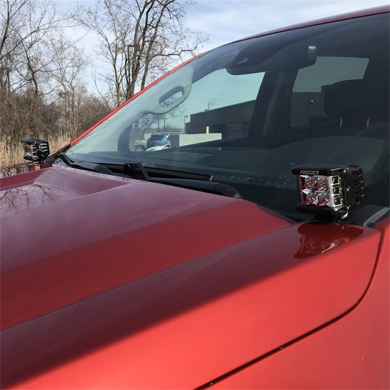 Ford Racing 19-20 Ranger Off-Road Hood Hinge-Mounted Light KIT M-15200-RHM M-15200-RHM Photo - Mounted